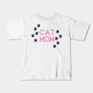 Cat mom Kids T-Shirt